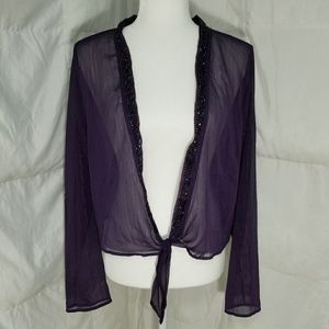 Dark purple dress cover